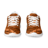 "Chocolate swirl" shoes men’s athletic
