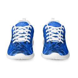 "Cosmic blues" shoes men's athletic