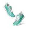 "Fancy mint" shoes men's athletic