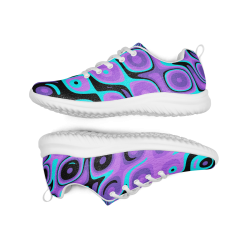 "Purp-a-delic" shoes men's athletic