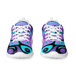 "Purp-a-delic" shoes men's athletic