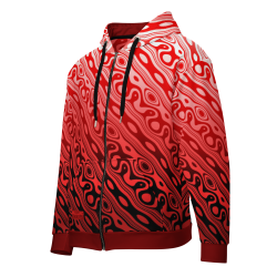 "Bloodline" zip hoodie