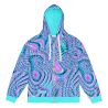 "Candy flip" zip hoodie