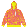"Lava" zip hoodie