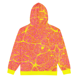 "Lava" zip hoodie
