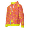 "Lava" zip hoodie