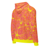 "Lava" zip hoodie