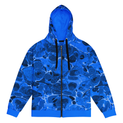 "Poolside" zip hoodie