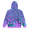 "Purp-a-delic" zip hoodie