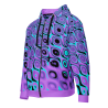 "Purp-a-delic" zip hoodie