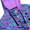 "Purp-a-delic" zip hoodie
