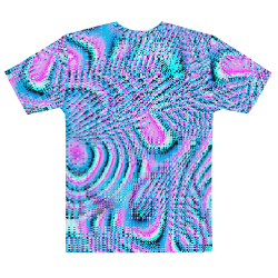 "Candy flip" all over tee