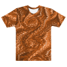 "Chocolate swirl" all over tee