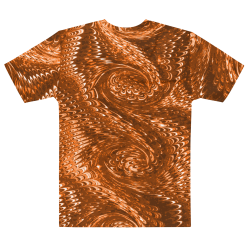 "Chocolate swirl" all over tee