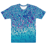 "Electric blue" all over tee