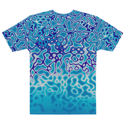 "Electric blue" all over tee