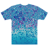 "Electric blue" all over tee