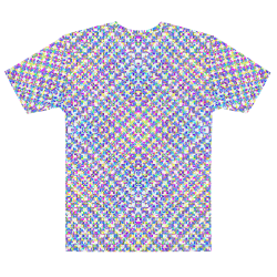 "Glitch Stitch (light)" all over tee