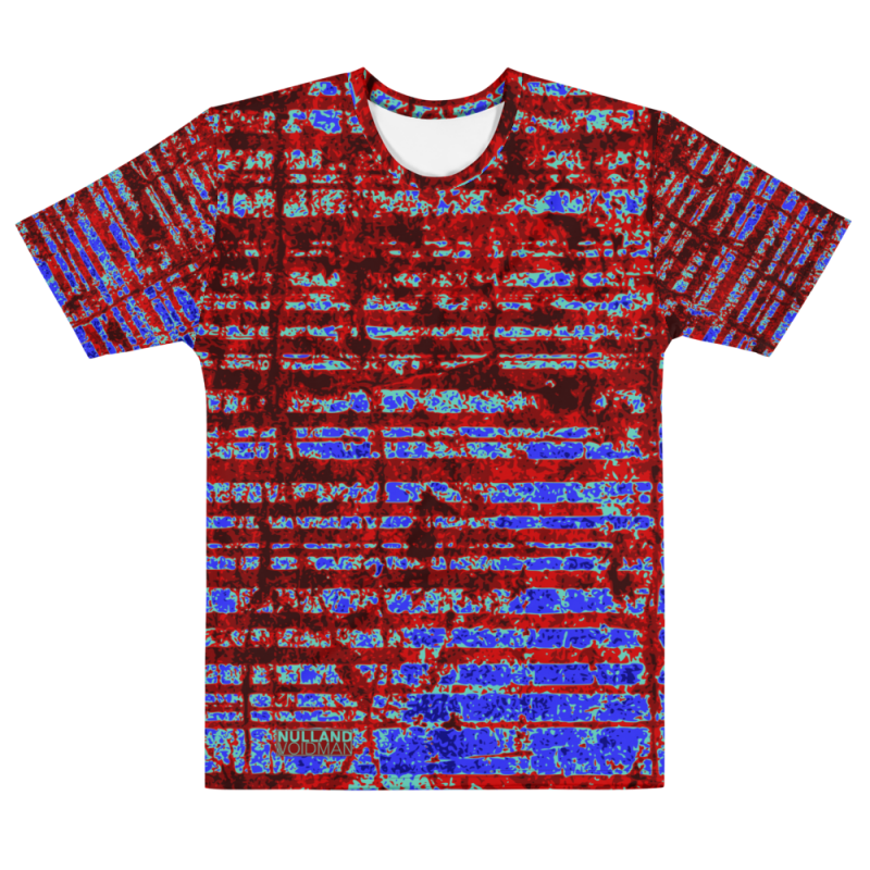 "Rugged stripes" all over tee