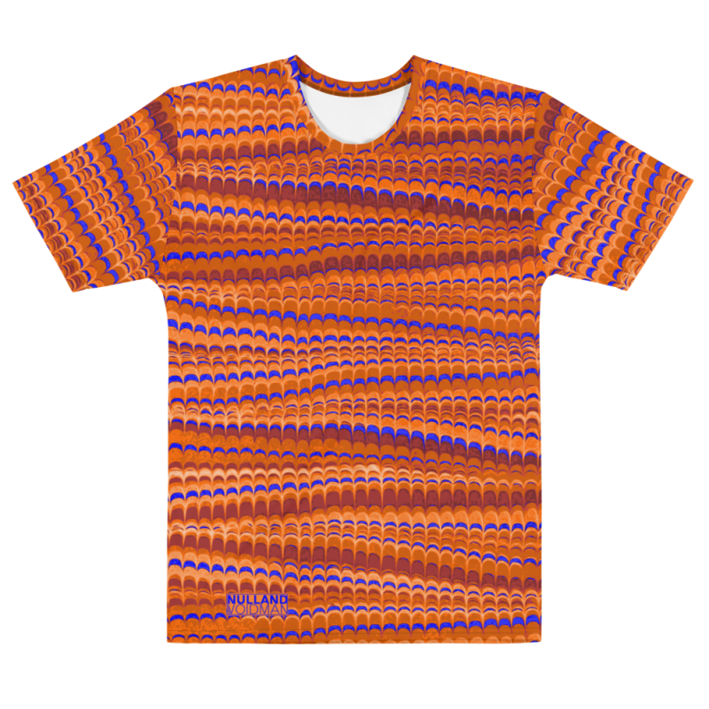 "Zig zags" all over tee