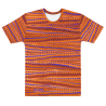 "Zig zags" all over tee