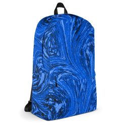 "Cosmic blues" backpack
