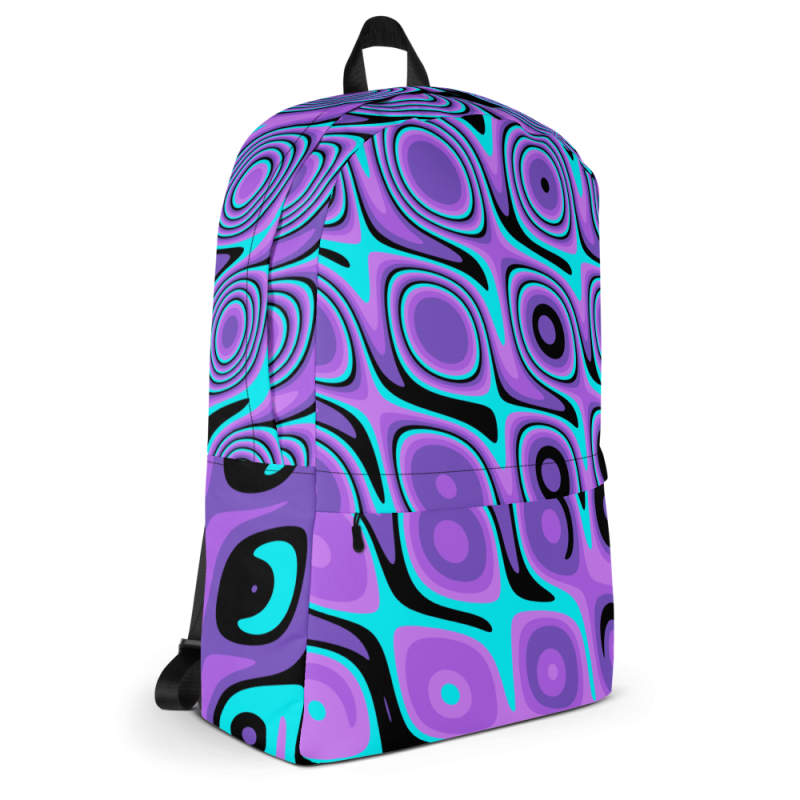 "Purp-a-delic" backpack