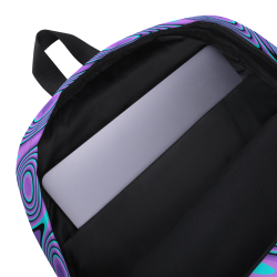 "Purp-a-delic" backpack