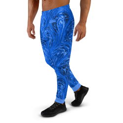 "Cosmic blues" joggers mens