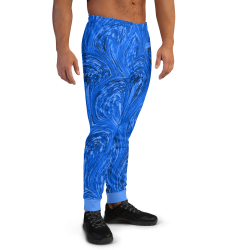"Cosmic blues" joggers mens