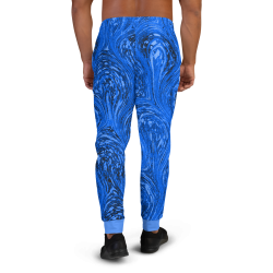 "Cosmic blues" joggers mens
