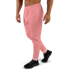 "Pink Salmon" joggers mens