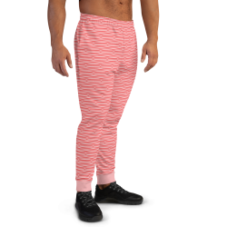"Pink Salmon" joggers mens
