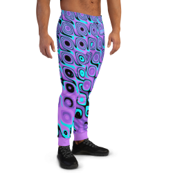 "Purp-a-delic" joggers mens