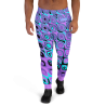 "Purp-a-delic" joggers mens