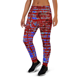 "Rugged stripes" joggers womens