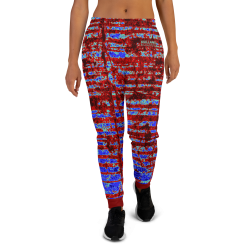 "Rugged stripes" joggers womens