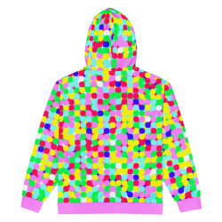 "Dottie" zip hoodie