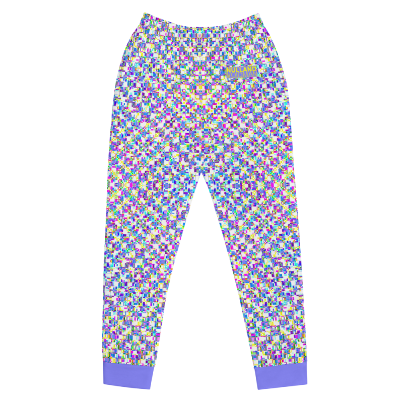 "Glitch stitch (light)" joggers womens