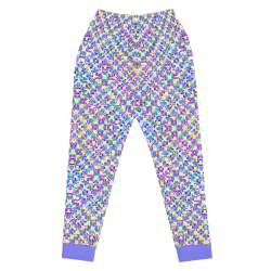 "Glitch stitch (light)" joggers womens