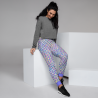 "Glitch stitch (light)" joggers womens