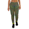 "Glitch Stitch (dark)" joggers womens