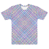 "Glitch Stitch (light)" all over tee