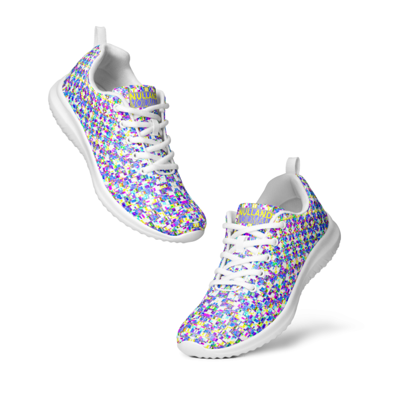 "Glitch stitch (light)" shoes men’s athletic
