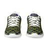 "Glitch stitch (dark)" shoes men’s athletic