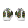 "Glitch stitch (dark)" shoes men’s athletic