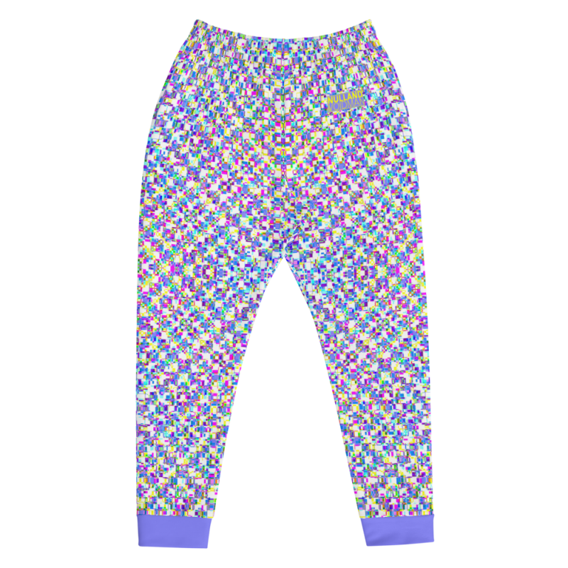 "Glitch Stitch (light)" joggers men's