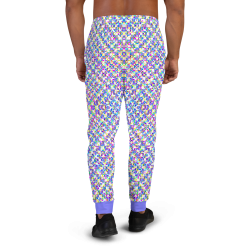 "Glitch Stitch (light)" joggers men's