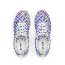 "Glitch stitch (light)" shoes women's athletic