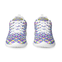 "Glitch stitch (light)" shoes women's athletic